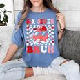 6 7 Bruh Six Seven Valentine Heart Baseball Women's Comfort Colors T-Shirt Chalky Mint