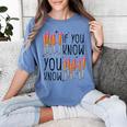 6 7 If You Know You Know Baseball Ice Cream Dip Women's Comfort Colors T-Shirt Chalky Mint