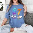 6 7 Six Seven Meme Hands Ice Cream Baseball Drip Boy Girl Women's Comfort Colors T-Shirt Chalky Mint 6 7 Six Seven Meme Hands Ice Cream Baseball Drip Boy Girl Women's Comfort Colors T-Shirt Chalky Mint