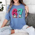 67 Ice Cream Drip Baseball Gen Alpha Slang Six Seven Meme Women's Comfort Colors T-Shirt Chalky Mint 67 Ice Cream Drip Baseball Gen Alpha Slang Six Seven Meme Women's Comfort Colors T-Shirt Chalky Mint