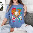 67 Ice Cream Drip Baseball Number 67 Player 67th Birthday Premium Tri-Blend Women's Comfort Colors T-Shirt Chalky Mint