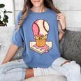 67 Tee Baseball Creamy Dripping Graphic Sixty-Seven Clothes Women's Comfort Colors T-Shirt Chalky Mint 67 Tee Baseball Creamy Dripping Graphic Sixty-Seven Clothes Women's Comfort Colors T-Shirt Chalky Mint