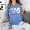 6th Birthday Boy Bro I'm 6 Year Old Baseball Ice Cream Drip Women's Comfort Colors T-Shirt Chalky Mint 6th Birthday Boy Bro I'm 6 Year Old Baseball Ice Cream Drip Women's Comfort Colors T-Shirt Chalky Mint