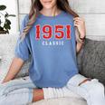 75 Year Old 1951 Classic Baseball Fan 75th Birthday Women's Comfort Colors T-Shirt Chalky Mint 75 Year Old 1951 Classic Baseball Fan 75th Birthday Women's Comfort Colors T-Shirt Chalky Mint
