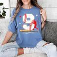 9 Years Old Baseball Birthday Boy 9th Bday Party Women's Comfort Colors T-Shirt Chalky Mint 9 Years Old Baseball Birthday Boy 9th Bday Party Women's Comfort Colors T-Shirt Chalky Mint