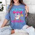 9th Birthday Baseball 9 Year Old Ice Cream Drip Boy Baseball Women's Comfort Colors T-Shirt Chalky Mint 9th Birthday Baseball 9 Year Old Ice Cream Drip Boy Baseball Women's Comfort Colors T-Shirt Chalky Mint