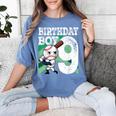 9th Birthday Baseball Birthday Party 9th Birthday Boy Women's Comfort Colors T-Shirt Chalky Mint