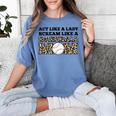 Act Like a Lady Scream Like a Baseball Mom Mother Women's Comfort Colors T-Shirt Chalky Mint Act Like a Lady Scream Like a Baseball Mom Mother Women's Comfort Colors T-Shirt Chalky Mint