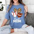 Ball Mom Football Baseball Mom Heart Women's Comfort Colors T-Shirt Chalky Mint Ball Mom Football Baseball Mom Heart Women's Comfort Colors T-Shirt Chalky Mint