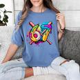 Banana Baseball 67 Ice Cream Drip Meme Women's Comfort Colors T-Shirt Chalky Mint