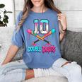 Baseball 10 Year Old Ice Cream Drip 10th Bday Double Digits Women's Comfort Colors T-Shirt Chalky Mint Baseball 10 Year Old Ice Cream Drip 10th Bday Double Digits Women's Comfort Colors T-Shirt Chalky Mint