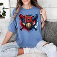 Baseball 12 Year Old Splash Drip 12th Birthday Boy Number 12 Women's Comfort Colors T-Shirt Chalky Mint Baseball 12 Year Old Splash Drip 12th Birthday Boy Number 12 Women's Comfort Colors T-Shirt Chalky Mint