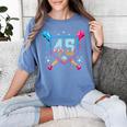 Baseball 45 Year Old Ice Cream Drip 45th Birthday Number 45 Women's Comfort Colors T-Shirt Chalky Mint Baseball 45 Year Old Ice Cream Drip 45th Birthday Number 45 Women's Comfort Colors T-Shirt Chalky Mint