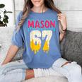 Baseball 6 7 Ice Cream Drip Number 67 Six Seven Meme Women's Comfort Colors T-Shirt Chalky Mint Baseball 6 7 Ice Cream Drip Number 67 Six Seven Meme Women's Comfort Colors T-Shirt Chalky Mint