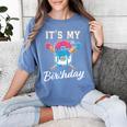 Baseball 6 Year Old Ice Cream Drip 6th Birthday Boy Number 6 Women's Comfort Colors T-Shirt Chalky Mint Baseball 6 Year Old Ice Cream Drip 6th Birthday Boy Number 6 Women's Comfort Colors T-Shirt Chalky Mint