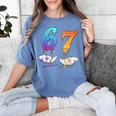 Baseball 67 Ice Cream Drip Six Seven Boys Meme Women's Comfort Colors T-Shirt Chalky Mint Baseball 67 Ice Cream Drip Six Seven Boys Meme Women's Comfort Colors T-Shirt Chalky Mint