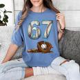 Baseball 67 Six Seven Meme 6-7 Drip Baseball Boys Men Women's Comfort Colors T-Shirt Chalky Mint