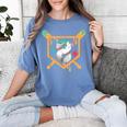 Baseball 8 Year Old Ice Cream Drip 8th Birthday Boy Number 8 Women's Comfort Colors T-Shirt Chalky Mint