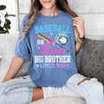 Baseball Or Bows Big Brother Loves You Gender Pink Or Blue Women's Comfort Colors T-Shirt Chalky Mint Baseball Or Bows Big Brother Loves You Gender Pink Or Blue Women's Comfort Colors T-Shirt Chalky Mint