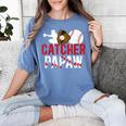 Baseball Catcher Papaw Proud Papaw Of A Baseball Catcher Women's Comfort Colors T-Shirt Chalky Mint Baseball Catcher Papaw Proud Papaw Of A Baseball Catcher Women's Comfort Colors T-Shirt Chalky Mint