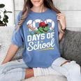 Baseball Dinosaur 100 Days Of School Kids Theme Women's Comfort Colors T-Shirt Chalky Mint