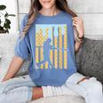 Baseball Drip Boys Dripping Ice Cream Baseball American Flag Women's Comfort Colors T-Shirt Chalky Mint Baseball Drip Boys Dripping Ice Cream Baseball American Flag Women's Comfort Colors T-Shirt Chalky Mint