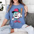 Baseball Drip Boys Ice Cream Youth Women's Comfort Colors T-Shirt Chalky Mint