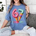 Baseball Drip Ice Cream 67 Women's Comfort Colors T-Shirt Chalky Mint Baseball Drip Ice Cream 67 Women's Comfort Colors T-Shirt Chalky Mint