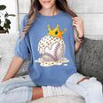 Baseball Drip Ice Cream Crown Melt Graphic Women's Comfort Colors T-Shirt Chalky Mint Baseball Drip Ice Cream Crown Melt Graphic Women's Comfort Colors T-Shirt Chalky Mint