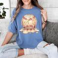 Baseball Drip Ice Cream Melting Illustration Women's Comfort Colors T-Shirt Chalky Mint Baseball Drip Ice Cream Melting Illustration Women's Comfort Colors T-Shirt Chalky Mint