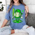 Baseball Drip Icecream Apparel Youth Boy St Patricks Day Women's Comfort Colors T-Shirt Chalky Mint Baseball Drip Icecream Apparel Youth Boy St Patricks Day Women's Comfort Colors T-Shirt Chalky Mint