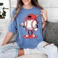 Baseball Drip Icecream Boy Kids Valentine Women's Comfort Colors T-Shirt Chalky Mint Baseball Drip Icecream Boy Kids Valentine Women's Comfort Colors T-Shirt Chalky Mint