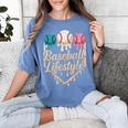 Baseball Drip Icecream Women's Comfort Colors T-Shirt Chalky Mint Baseball Drip Icecream Women's Comfort Colors T-Shirt Chalky Mint