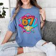 Baseball Drip Jersey Number 67 For Players & 67th Birthday Premium Tri-Blend Women's Comfort Colors T-Shirt Chalky Mint Baseball Drip Jersey Number 67 For Players & 67th Birthday Premium Tri-Blend Women's Comfort Colors T-Shirt Chalky Mint
