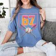Baseball Drip Number 67 Fun Six Seven 6 7 Meme Women's Comfort Colors T-Shirt Chalky Mint Baseball Drip Number 67 Fun Six Seven 6 7 Meme Women's Comfort Colors T-Shirt Chalky Mint