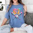 Baseball Drip Number 67 Player Women's Comfort Colors T-Shirt Chalky Mint Baseball Drip Number 67 Player Women's Comfort Colors T-Shirt Chalky Mint