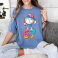 Baseball Drip Number 67 Six Seven Meme Ice Cream Dripping Women's Comfort Colors T-Shirt Chalky Mint