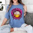 Baseball Drip Pink Glove Respect The Drip Youth Boys Girls Women's Comfort Colors T-Shirt Chalky Mint Baseball Drip Pink Glove Respect The Drip Youth Boys Girls Women's Comfort Colors T-Shirt Chalky Mint