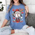 Baseball Drip Valentine Boys Women Men Hearts Sport Love Women's Comfort Colors T-Shirt Chalky Mint Baseball Drip Valentine Boys Women Men Hearts Sport Love Women's Comfort Colors T-Shirt Chalky Mint
