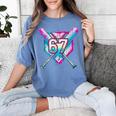 Baseball Dripping 67 Home Plate Six Seven Boy Kids Sports Women's Comfort Colors T-Shirt Chalky Mint Baseball Dripping 67 Home Plate Six Seven Boy Kids Sports Women's Comfort Colors T-Shirt Chalky Mint
