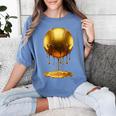Baseball Dripping Drip Gold Sport Player Coach Baller Women's Comfort Colors T-Shirt Chalky Mint Baseball Dripping Drip Gold Sport Player Coach Baller Women's Comfort Colors T-Shirt Chalky Mint