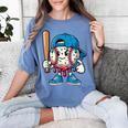 Baseball Drippy Style Apparel For Boys Youth Cool Baseball Women's Comfort Colors T-Shirt Chalky Mint