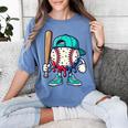 Baseball Drippy Style Apparel For Boys Youth Drip Baseball Women's Comfort Colors T-Shirt Chalky Mint