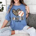 Baseball Game Day Vibes Baseball Mom Mama Leopard Cute Women's Comfort Colors T-Shirt Chalky Mint Baseball Game Day Vibes Baseball Mom Mama Leopard Cute Women's Comfort Colors T-Shirt Chalky Mint