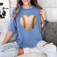 Baseball Heart Shape Valentines Day Love Boys Kids Men Women's Comfort Colors T-Shirt Chalky Mint Baseball Heart Shape Valentines Day Love Boys Kids Men Women's Comfort Colors T-Shirt Chalky Mint