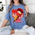 Baseball Heart Valentine Baseball Ice Cream Drip Boys Girls Women's Comfort Colors T-Shirt Chalky Mint Baseball Heart Valentine Baseball Ice Cream Drip Boys Girls Women's Comfort Colors T-Shirt Chalky Mint