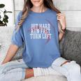 Baseball Hit Hard Run Fast Turn Left Men Boys Kid Teen Youth Premium Tri-Blend Women's Comfort Colors T-Shirt Chalky Mint Baseball Hit Hard Run Fast Turn Left Men Boys Kid Teen Youth Premium Tri-Blend Women's Comfort Colors T-Shirt Chalky Mint