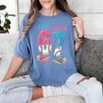 Baseball Ice Cream I Was 6 Now I'm 7 67 Birthday Boy Women's Comfort Colors T-Shirt Chalky Mint