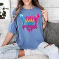 Baseball Ice Cream Drip 100 Days Of School Boys Girls 100th Women's Comfort Colors T-Shirt Chalky Mint Baseball Ice Cream Drip 100 Days Of School Boys Girls 100th Women's Comfort Colors T-Shirt Chalky Mint