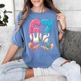 Baseball Ice Cream Drip 67 Hands Six Seven Boys Women's Comfort Colors T-Shirt Chalky Mint